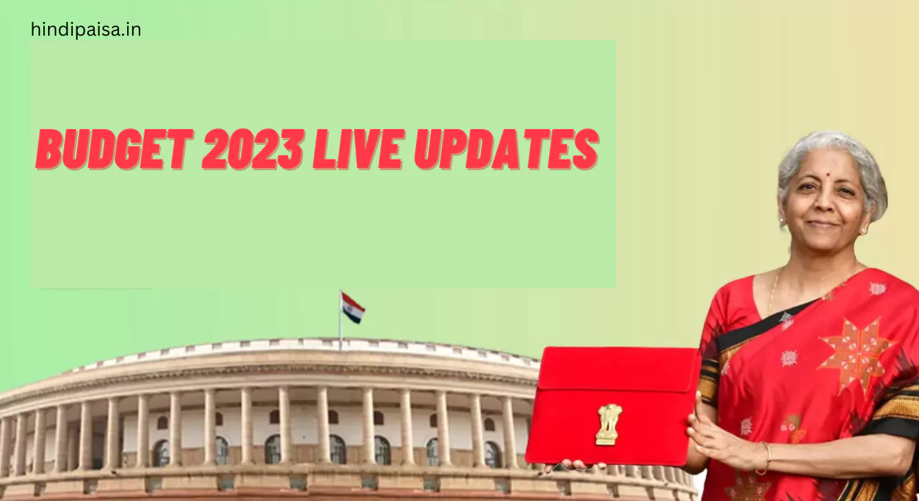 Budget 2023 Live Updates वित्त मंत्री निर्मला सीतारमण ने केंद्रीय बजट में पूंजीगत खर्च की 33% बढ़ोतरी की