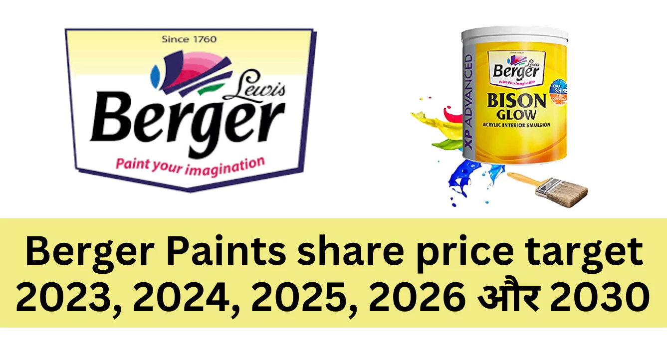 Berger Paints share price target 2023, 2024, 2025, 2026 और 2030