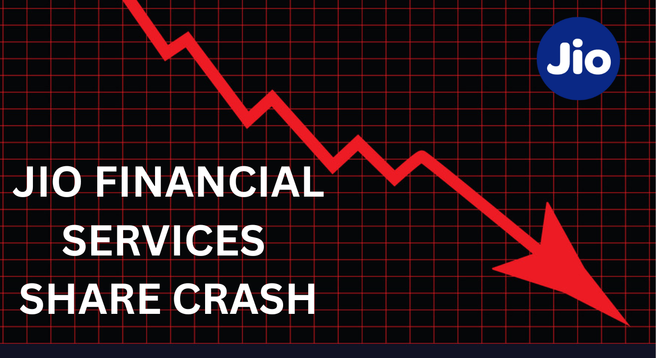 Reliance jio financial services का शेयर Crash पे Crash क्यों हो रहा है, जानिए असली वजह शेयर में तीसरे दिन भी Lower circuit लगाने की!